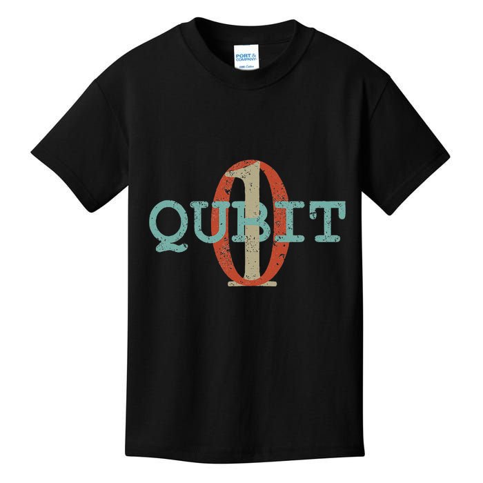 Qubit Gift Quantum Entanglement Computer Physics Computing Kids T-Shirt