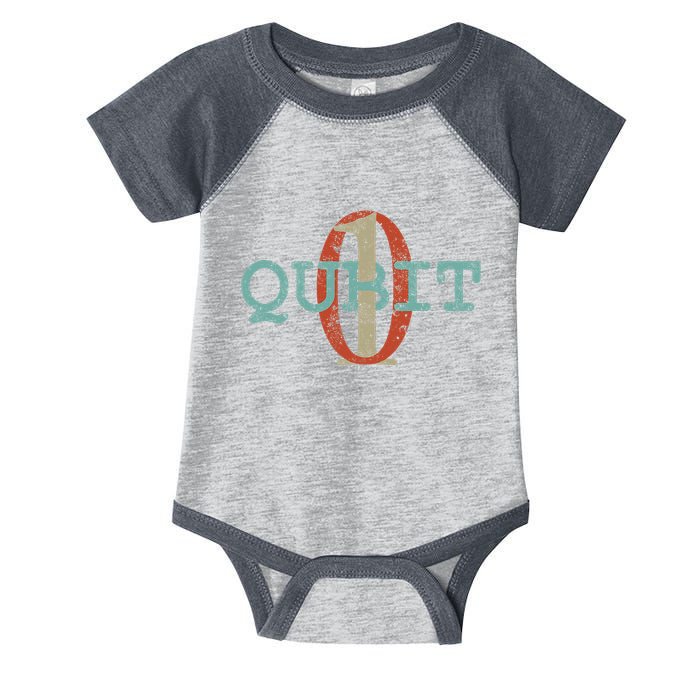 Qubit Gift Quantum Entanglement Computer Physics Computing Infant Baby Jersey Bodysuit