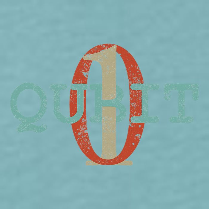 Qubit Gift Quantum Entanglement Computer Physics Computing Sueded Cloud Jersey T-Shirt