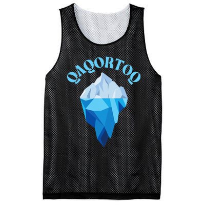 Qaqortoq Greenland Qaqortoq Iceberg Qaqortoq Mesh Reversible Basketball Jersey Tank