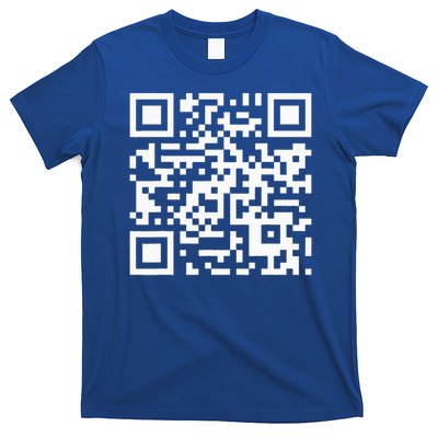 Qr He's Back President Trump Code  T-Shirt
