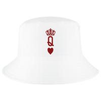 Queen Heart Cool Playing Card Cool Comfort Performance Bucket Hat