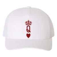 Queen Heart Cool Playing Card Yupoong Adult 5-Panel Trucker Hat