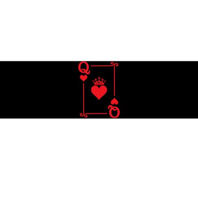 Queen Hearts Card Costume Playing Cards Queen Of Hearts Bumper Sticker