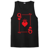 Queen Hearts Card Costume Playing Cards Queen Of Hearts PosiCharge Competitor Tank