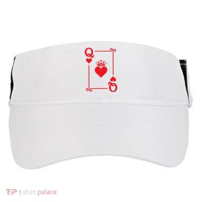 Queen Hearts Card Costume Playing Cards Queen Of Hearts Adult Drive Performance Visor