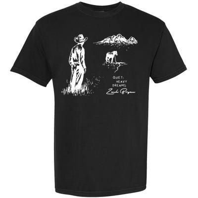 Quiet Heavy Dreams Country Music Garment-Dyed Heavyweight T-Shirt