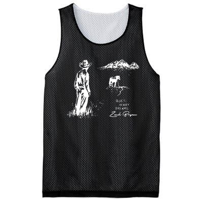 Quiet Heavy Dreams Country Music Mesh Reversible Basketball Jersey Tank