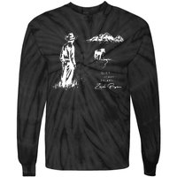 Quiet Heavy Dreams Country Music Tie-Dye Long Sleeve Shirt