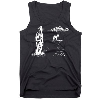 Quiet Heavy Dreams Country Music Tank Top