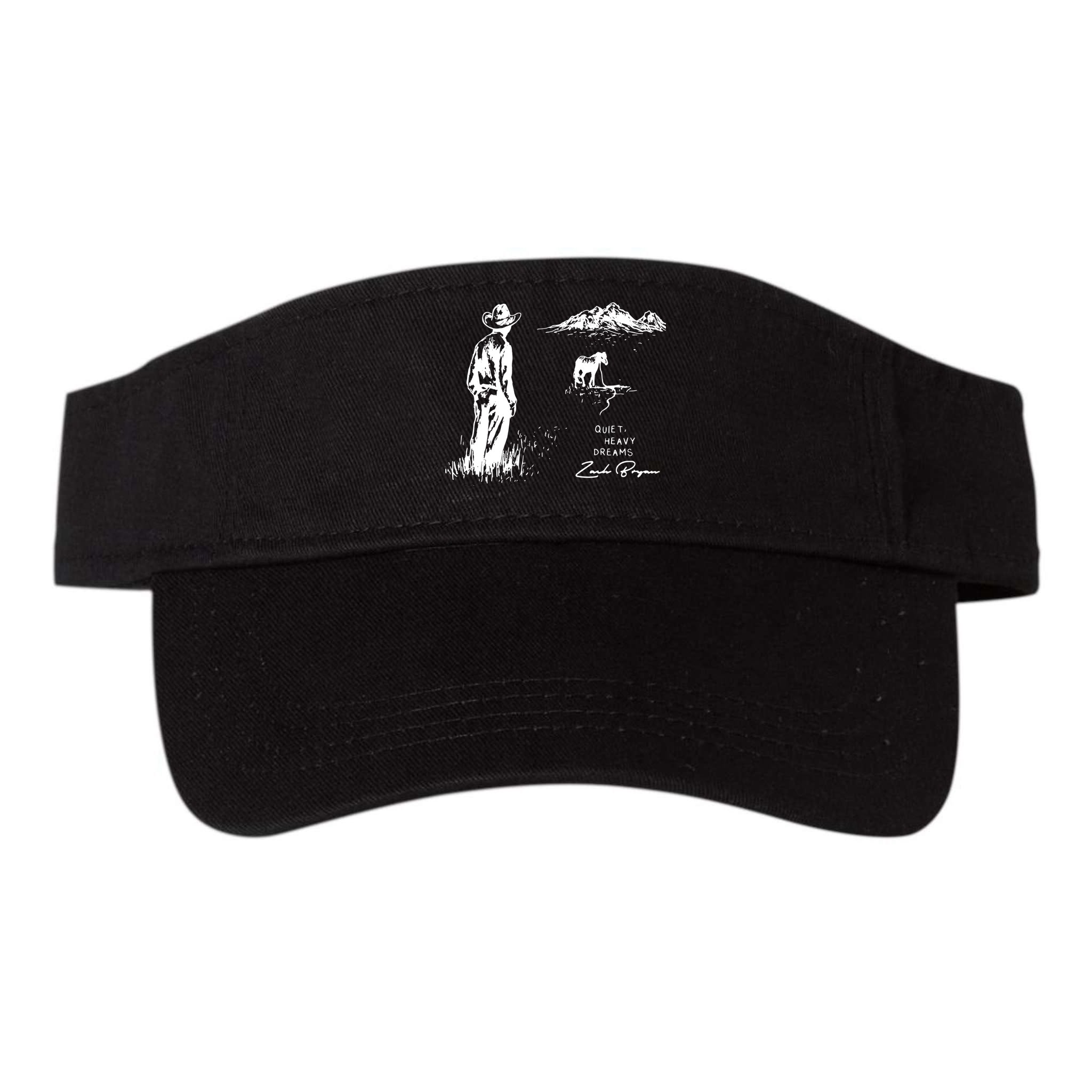 Quiet Heavy Dreams Country Music Visor