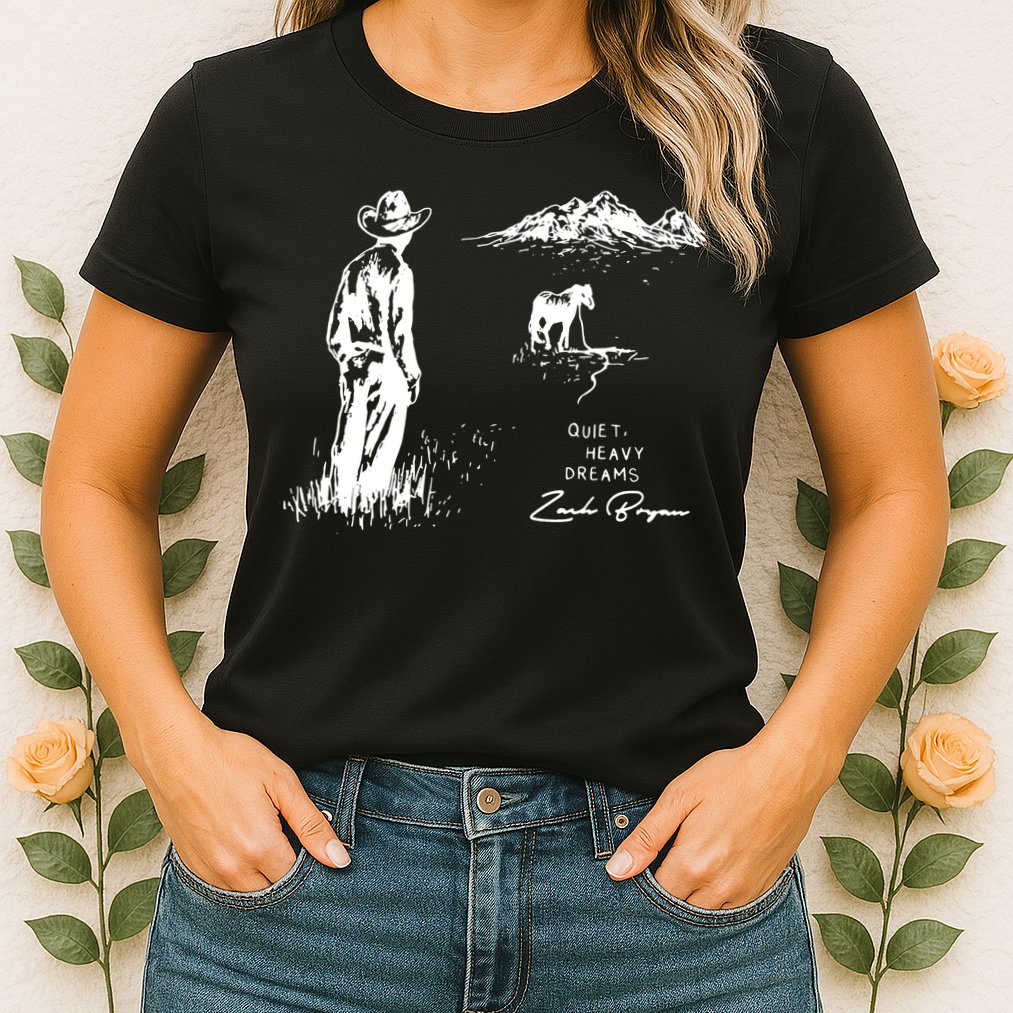 Quiet Heavy Dreams Country Music Womens T-Shirt