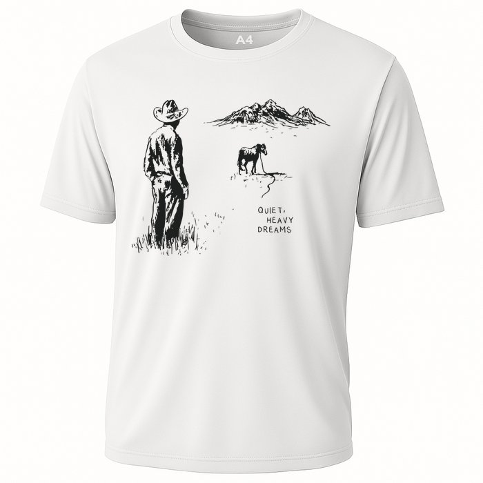 Quiet Heavy Dreams American Heartbreak Cooling Performance Crew T-Shirt