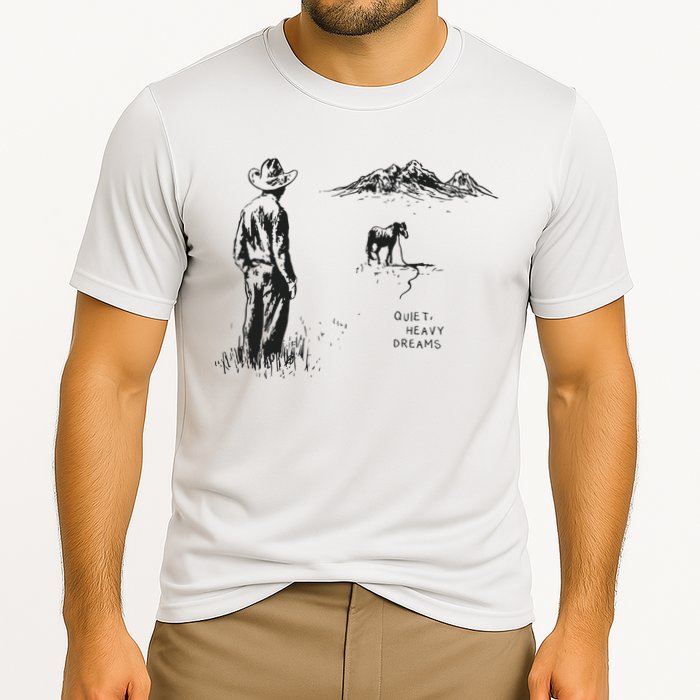 Quiet Heavy Dreams American Heartbreak Cooling Performance Crew T-Shirt
