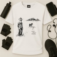 Quiet Heavy Dreams American Heartbreak Cooling Performance Crew T-Shirt