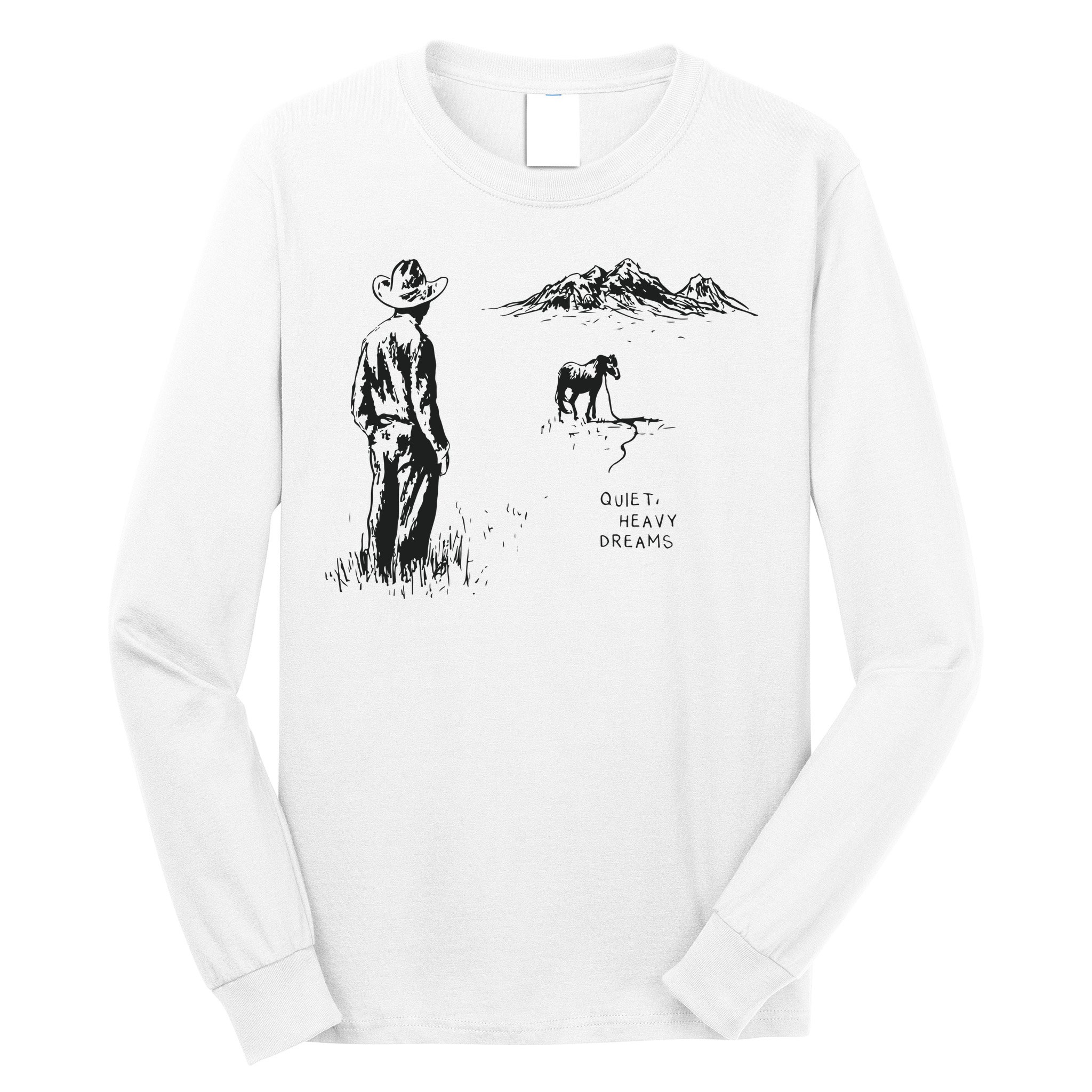 Quiet Heavy Dreams American Heartbreak Long Sleeve Shirt