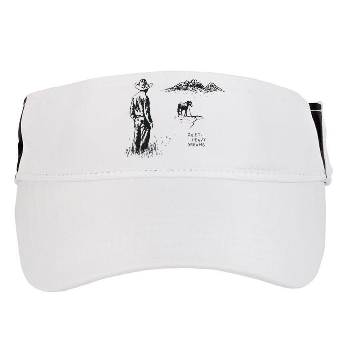 Quiet Heavy Dreams American Heartbreak Adult Drive Performance Visor