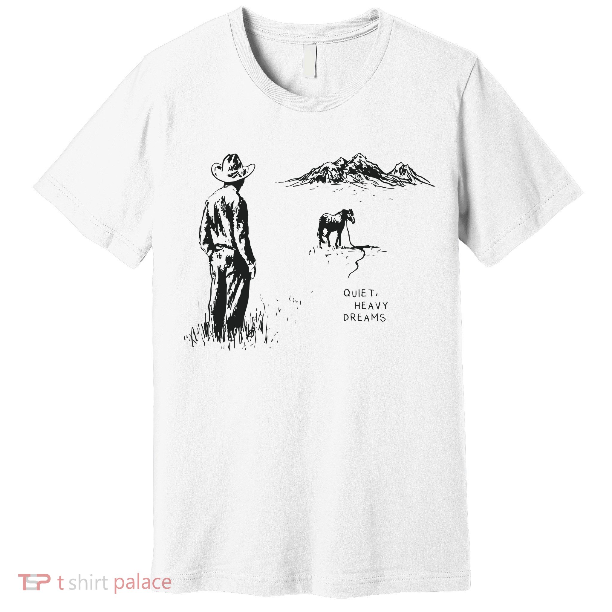 Quiet Heavy Dreams American Heartbreak Premium T-Shirt