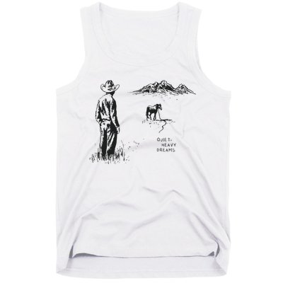 Quiet Heavy Dreams American Heartbreak Tank Top