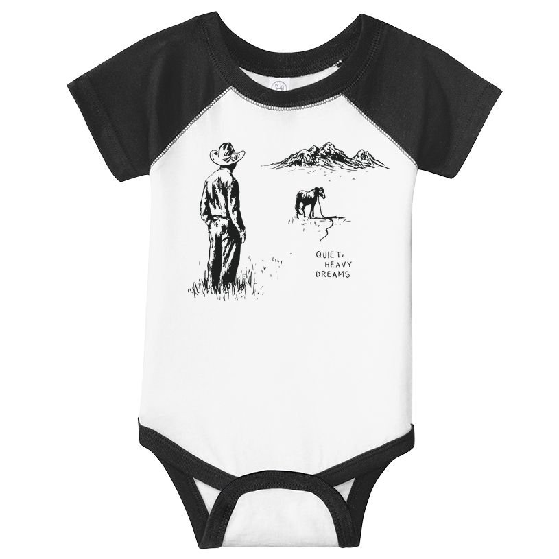Quiet Heavy Dreams American Heartbreak Infant Baby Jersey Bodysuit