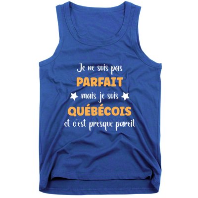 QuéBec Humour Homme Je Suis QuéBéCois Gift Tank Top