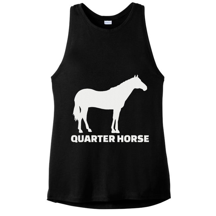 Quarter Horse Ladies PosiCharge Tri-Blend Wicking Tank
