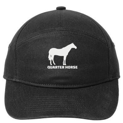 Quarter Horse 7-Panel Snapback Hat