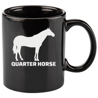 Quarter Horse 11oz C Handle Ceramic Mug