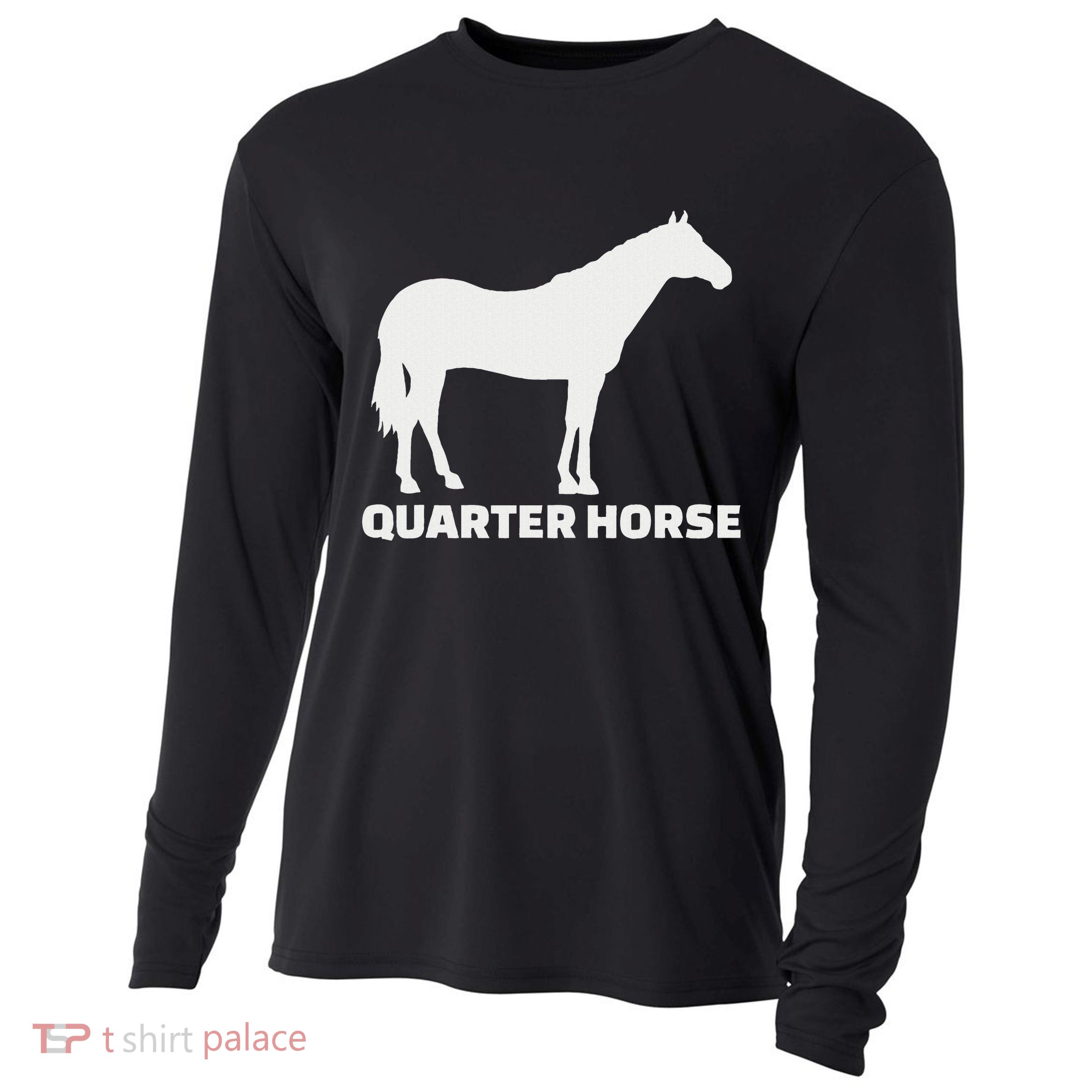 Quarter Horse Cooling Performance Long Sleeve Crew
