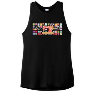 Quilter Heartbeat Sewing Quilting Stitching Sewist Sewer Ladies PosiCharge Tri-Blend Wicking Tank