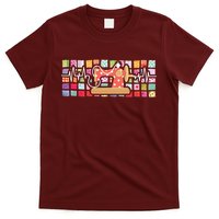 Quilter Heartbeat Sewing Quilting Stitching Sewist Sewer T-Shirt