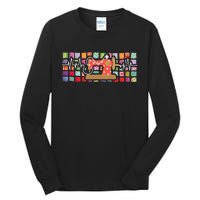 Quilter Heartbeat Sewing Quilting Stitching Sewist Sewer Tall Long Sleeve T-Shirt