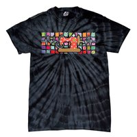 Quilter Heartbeat Sewing Quilting Stitching Sewist Sewer Tie-Dye T-Shirt