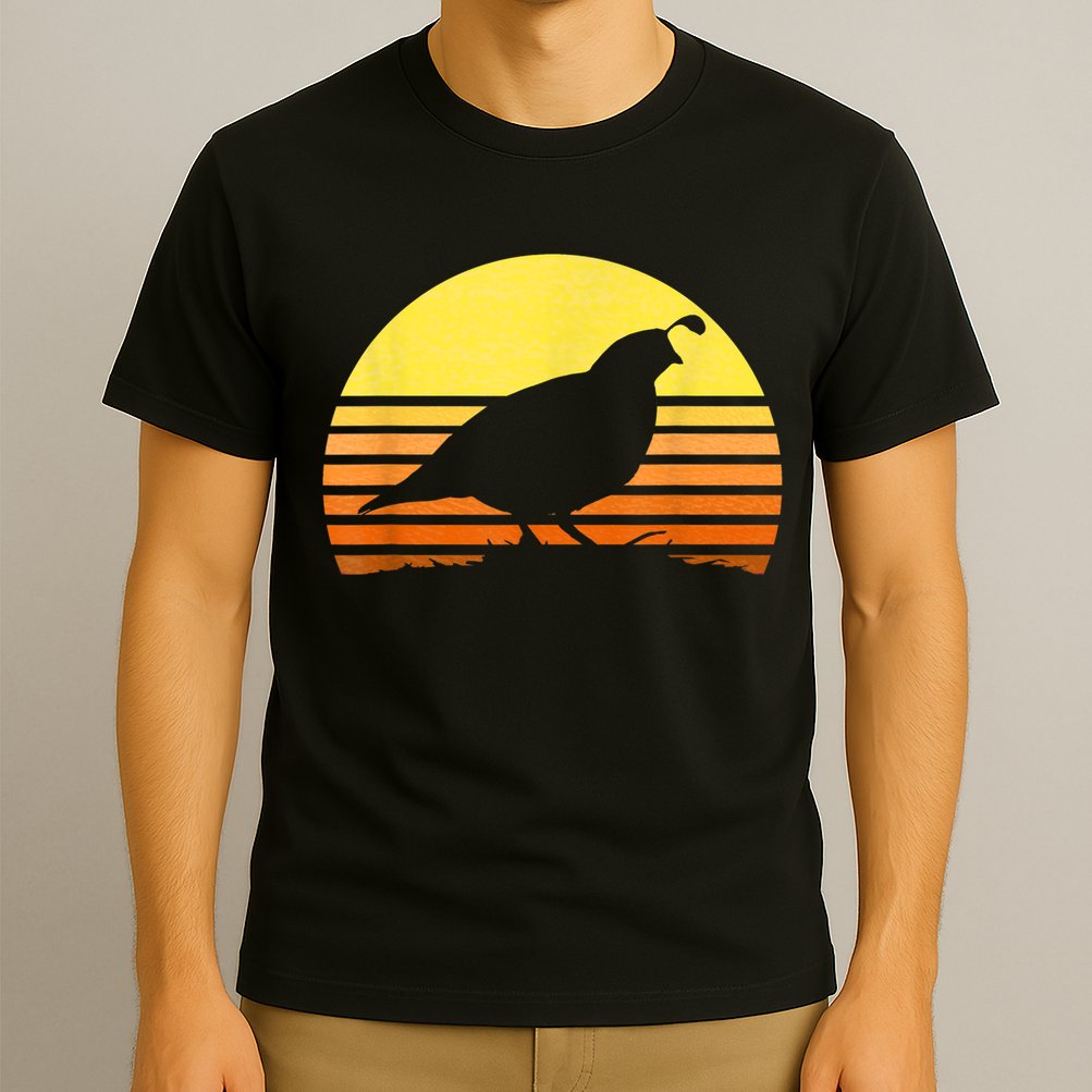 Quail Hunting Upland Bird Game Hunter Shooting Sports T-Shirt