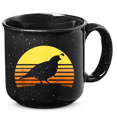 Quail Hunting Upland Bird Game Hunter Shooting Sports 15oz Campfire Ceramic Mug