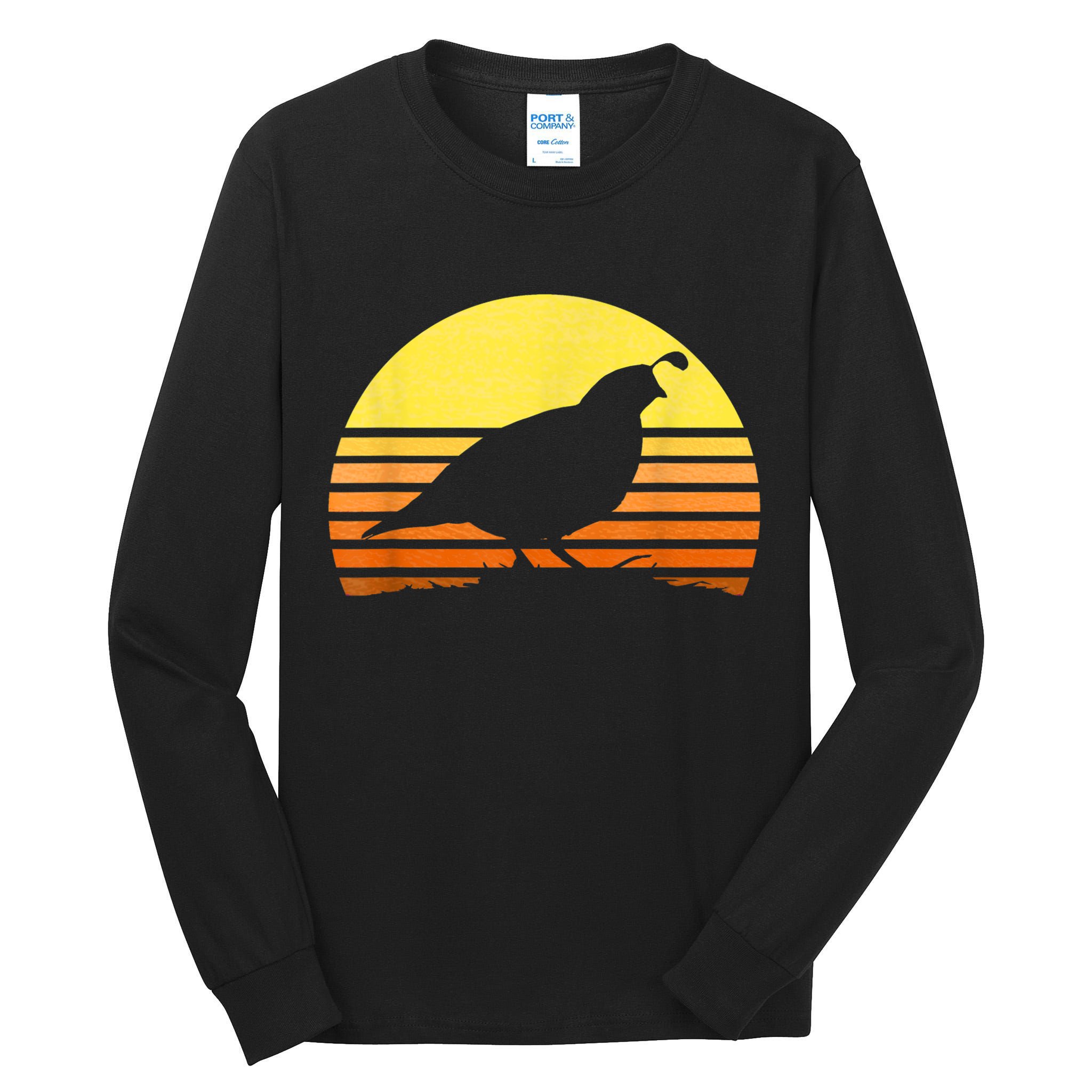 Quail Hunting Upland Bird Game Hunter Shooting Sports Tall Long Sleeve T-Shirt