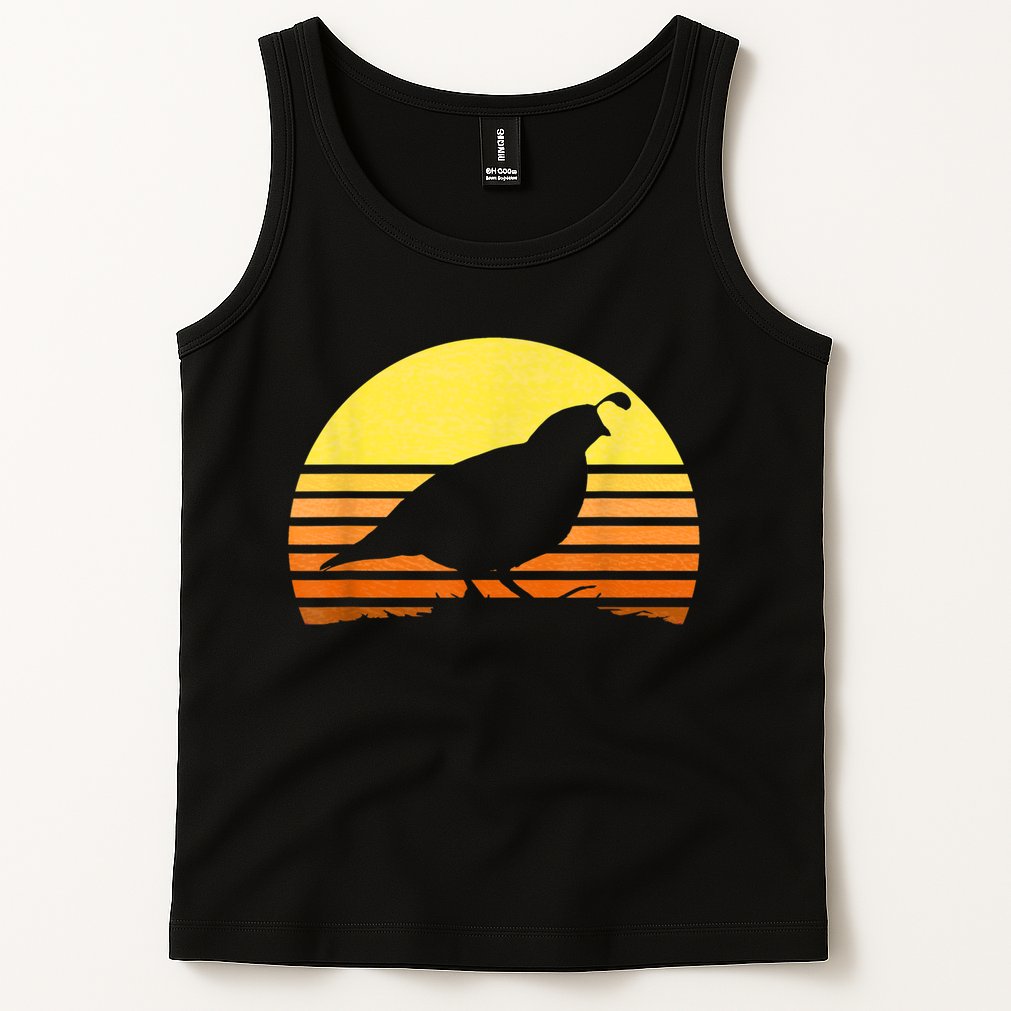 Quail Hunting Upland Bird Game Hunter Shooting Sports Tank Top