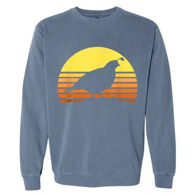 Quail Hunting Upland Bird Game Hunter Shooting Sports Garment-Dyed Sweatshirt