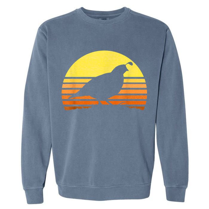 Quail Hunting Upland Bird Game Hunter Shooting Sports Garment-Dyed Sweatshirt