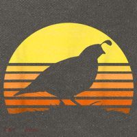 Quail Hunting Upland Bird Game Hunter Shooting Sports Cotton Canvas Backpack