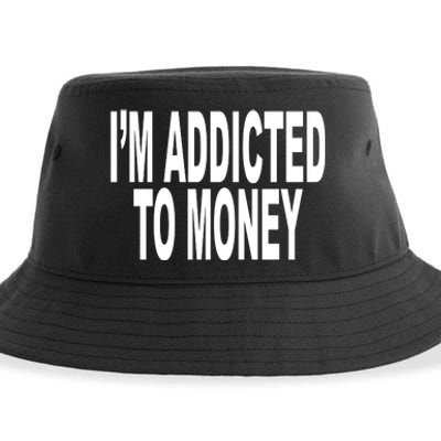 Quoted IM Addicted To Money Sustainable Bucket Hat