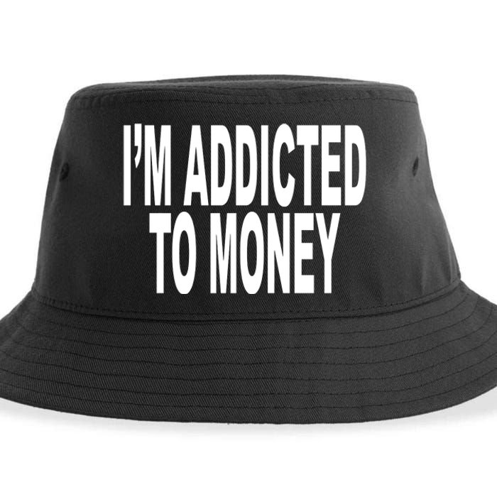 Quoted IM Addicted To Money Sustainable Bucket Hat