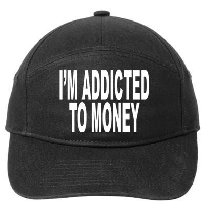 Quoted IM Addicted To Money 7-Panel Snapback Hat