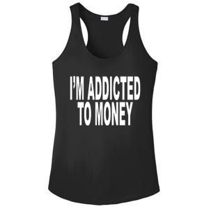 Quoted IM Addicted To Money Ladies PosiCharge Competitor Racerback Tank