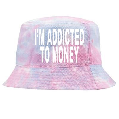 Quoted IM Addicted To Money Tie-Dyed Bucket Hat