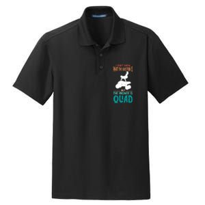 Quad I Don't Know The Question Four Wheeler Quad Biker Dry Zone Grid Polo