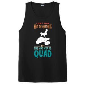 Quad I Don't Know The Question Four Wheeler Quad Biker PosiCharge Competitor Tank