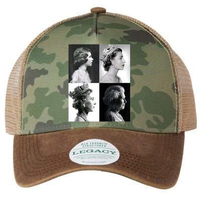 Queen II Elizabeth Of England 1920 2022 Legacy Tie Dye Trucker Hat