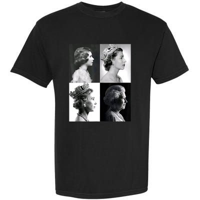 Queen II Elizabeth Of England 1920 2022 Garment-Dyed Heavyweight T-Shirt