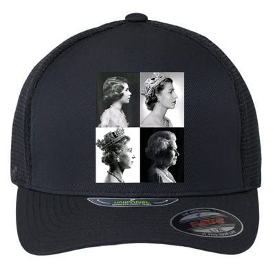 Queen II Elizabeth Of England 1920 2022 Flexfit Unipanel Trucker Cap